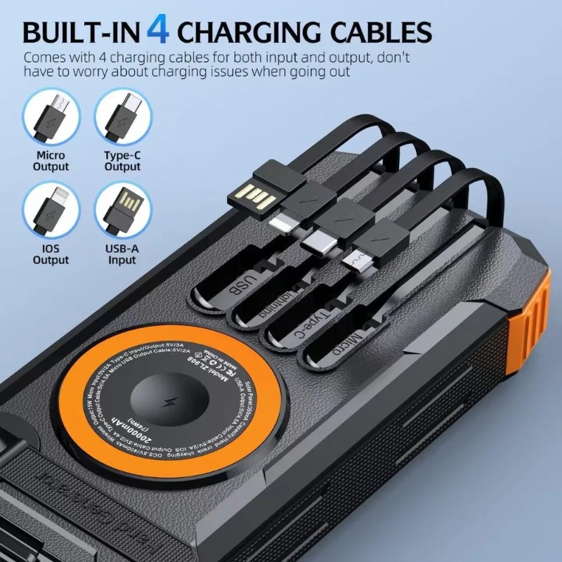 Powerbank solarny o pojemności – Solar Emergency Charger recenzja i cena