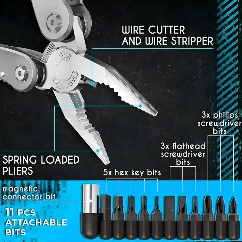 Narzędzie wielofunkcyjne 24w1  – Multi Tool Plier recenzja i cena