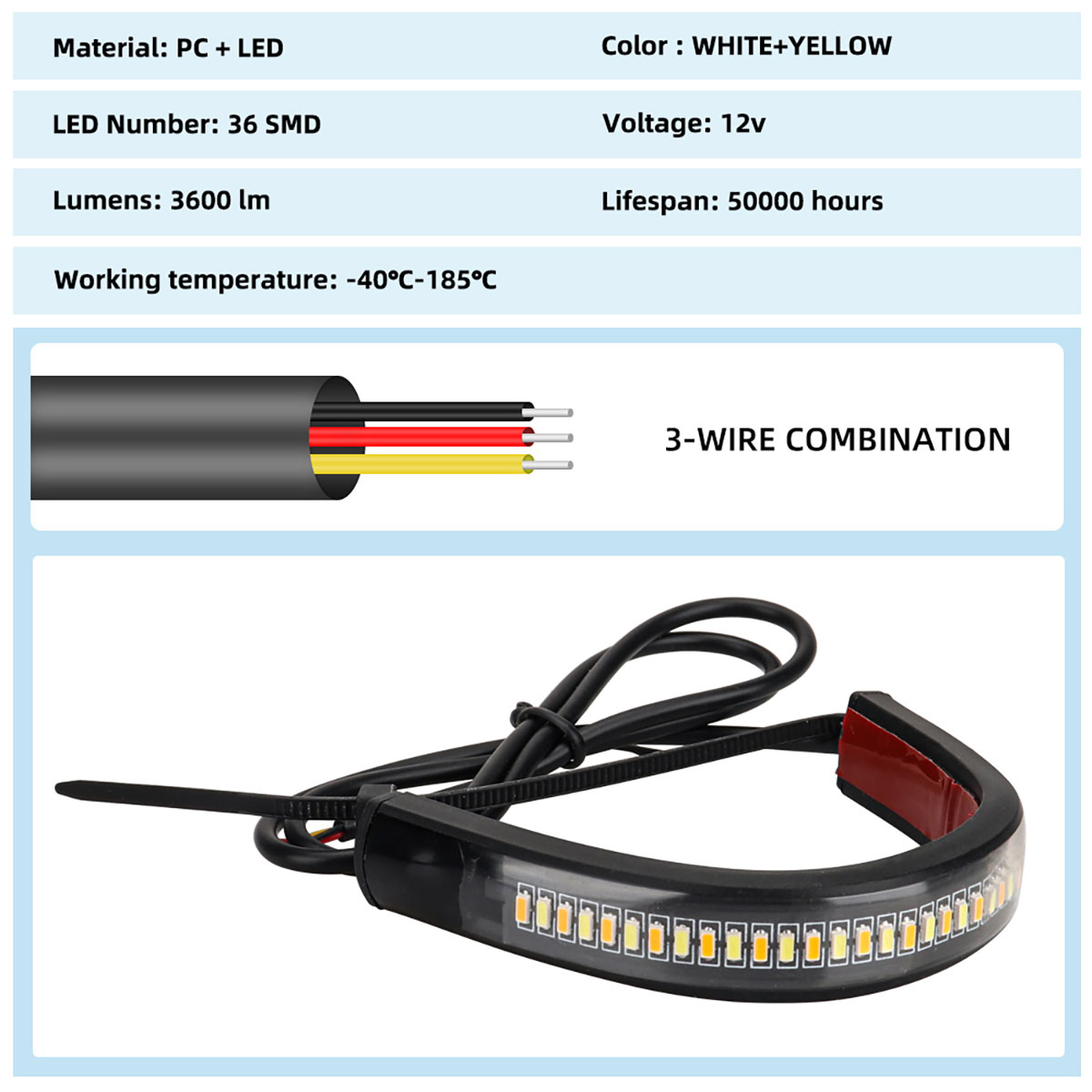 2 szt. 12 V LED kierunkowskaz  – Sos Light Strobe recenzja i cena