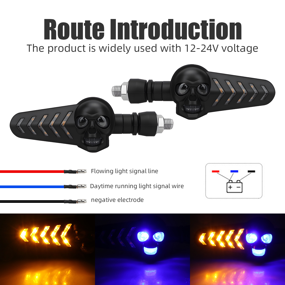 1 Para Motocyklowych Kierunkow – Sos Light Strobe recenzja i cena